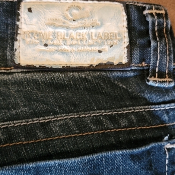 WOMENS ITZ ME Black label skinny jeans size 7 - Picture 4 of 9